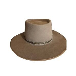 Stetson Yancy Wool Cowboy Hat Medalist Collection American Made Small 3" Brim